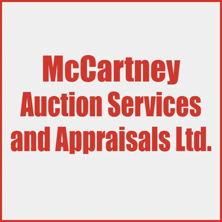 McCartney Auction Services and Appraisals Ltd. - AuctionsOntario.ca