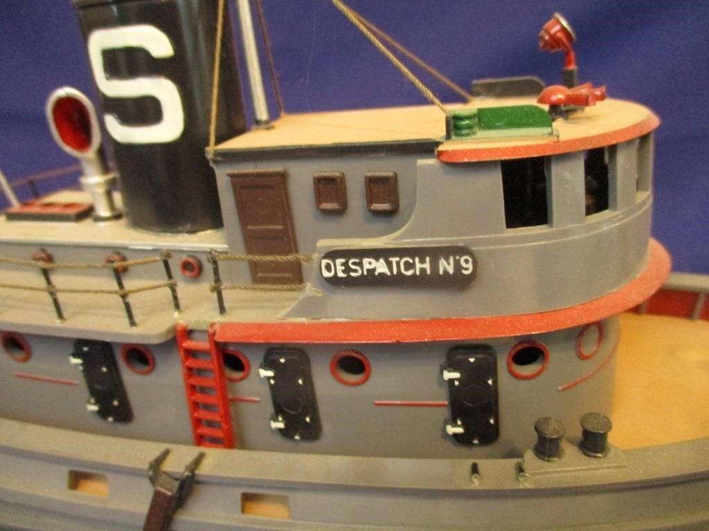 Model Fishing Boat Despatch N 9 13″ Long 