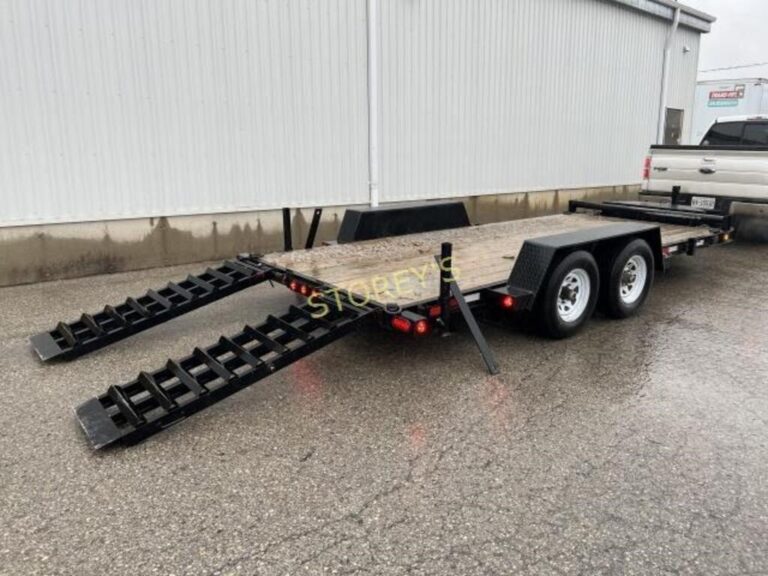 REPO - 2022 Miska 5 Ton Lowbed 80×16 Trailer - AuctionsOntario.ca