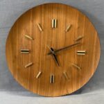 teak mid century ingraham working electric clock 1 1 150x150