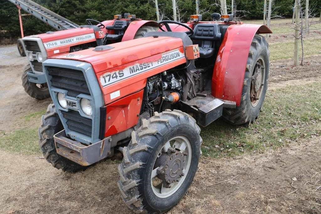 MASSEY FERGUSON 174S MFWD ORCHARD TRACTOR - AuctionsOntario.ca