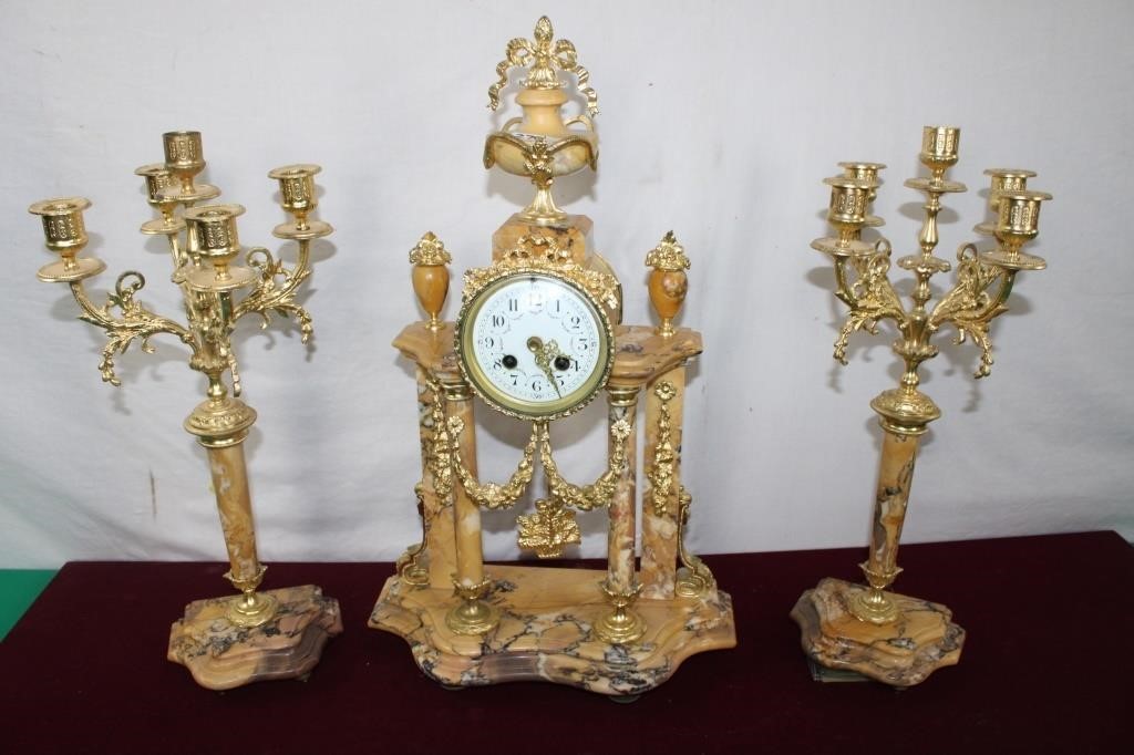 Vintage Brass Clock -  Canada