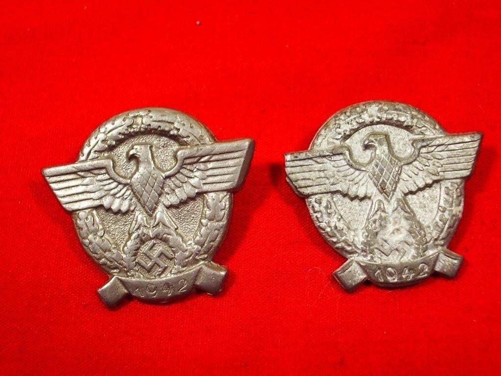 WW2 GERMAN POLICE PINS - AuctionsOntario.ca