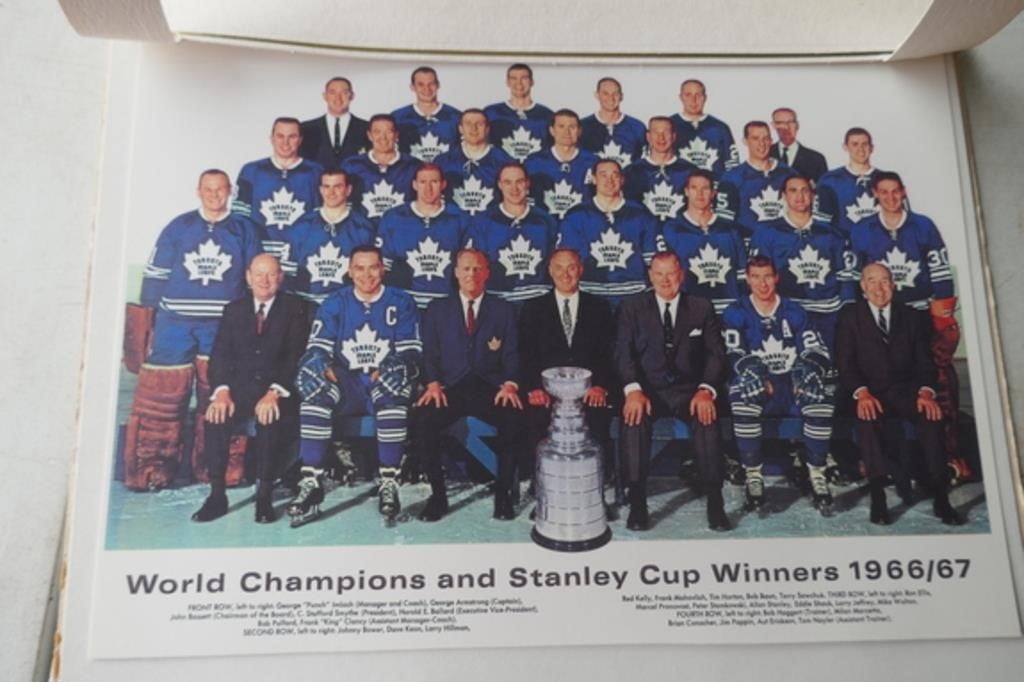 1966-67 Maple Leafs Stanley Cup Winners - AuctionsOntario.ca