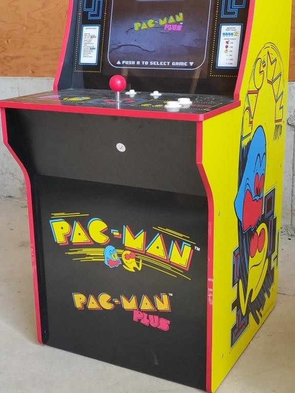 Pac Man Plus Arcade Machine - AuctionsOntario.ca