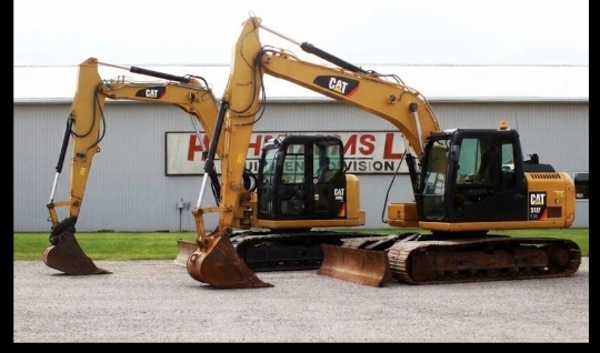 cat excavators